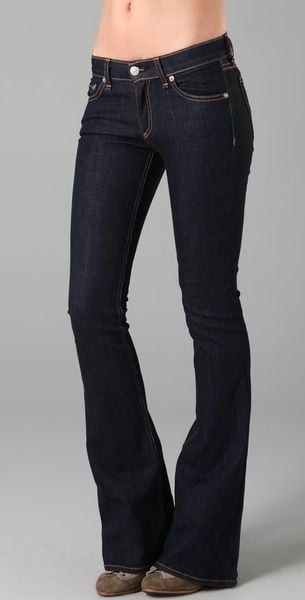 Rag & Bone Elephant Bell Bottom Jeans in Purple | Lyst