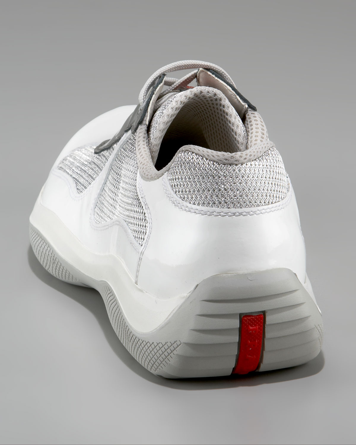 Prada Americas Cup Sneaker, White in White for Men | Lyst