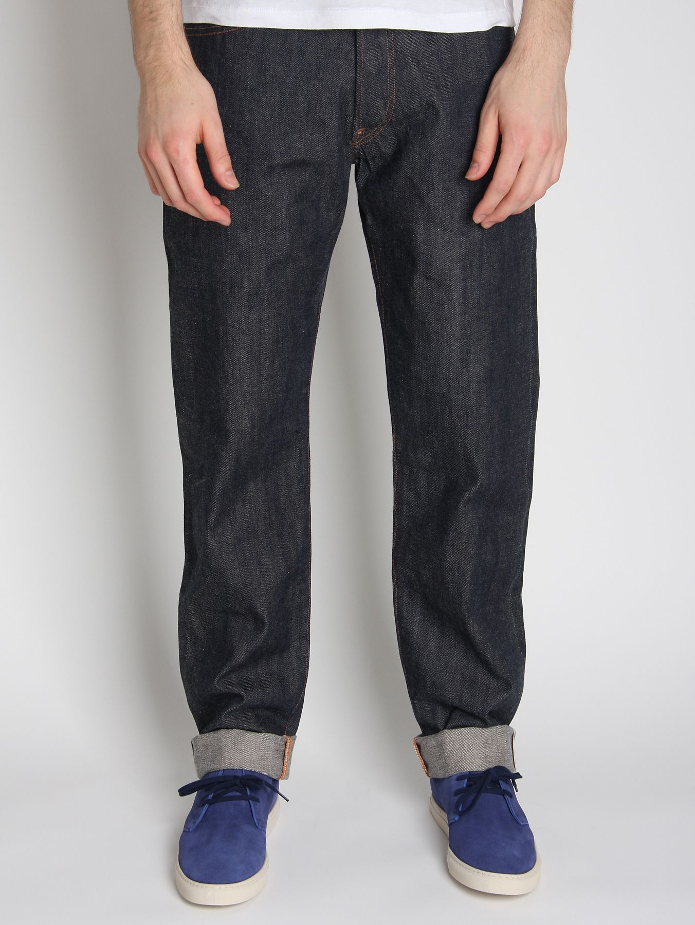 Evisu Lot No 5 Private Stock Raw Selvedge Denim Jeans in Blue for Men ...