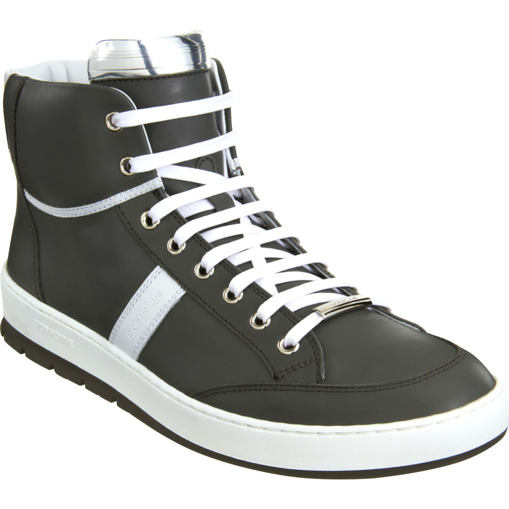 Dior Homme High Top Sneaker in Gray for Men (grey) | Lyst