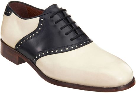 Florsheim By Duckie Brown Saddle Oxford in Blue for Men (navy) | Lyst