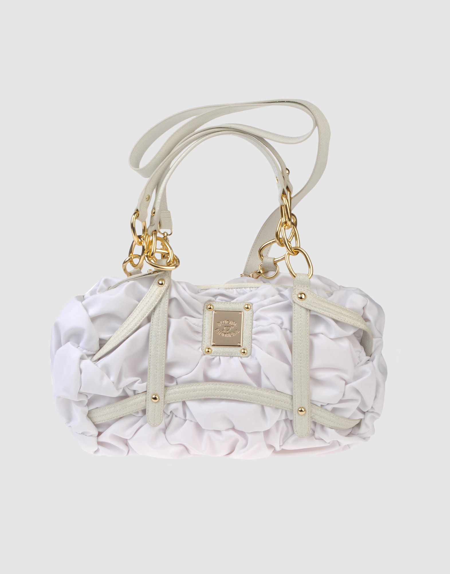 Blugirl Blumarine Large Fabric Bag in White | Lyst