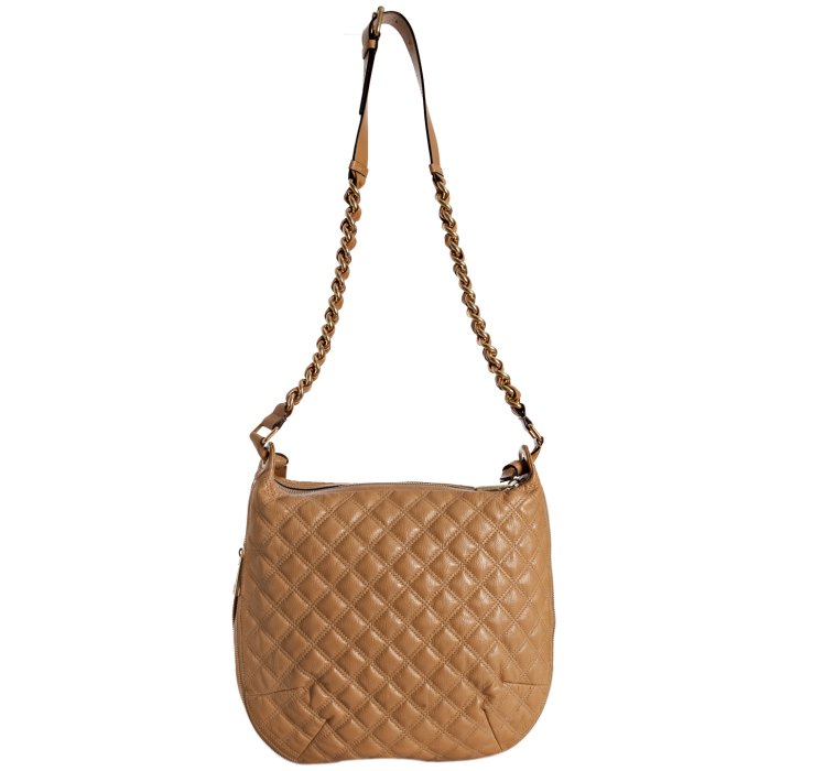 Lyst Marc Jacobs Camel Quilted Leather Viva Crossbody Bag in Natural