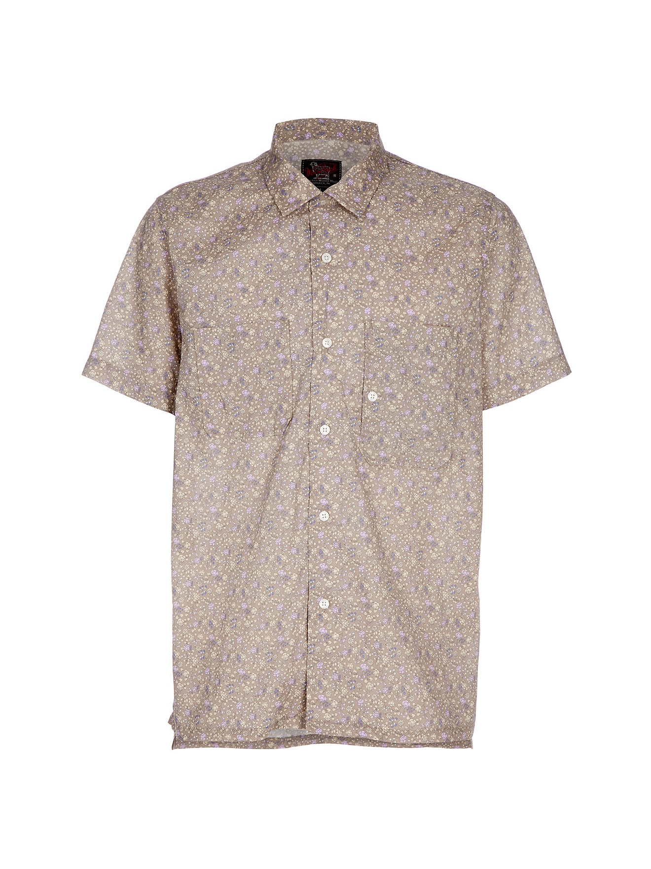 Woolrich Camp Shirt in Brown for Men | Lyst