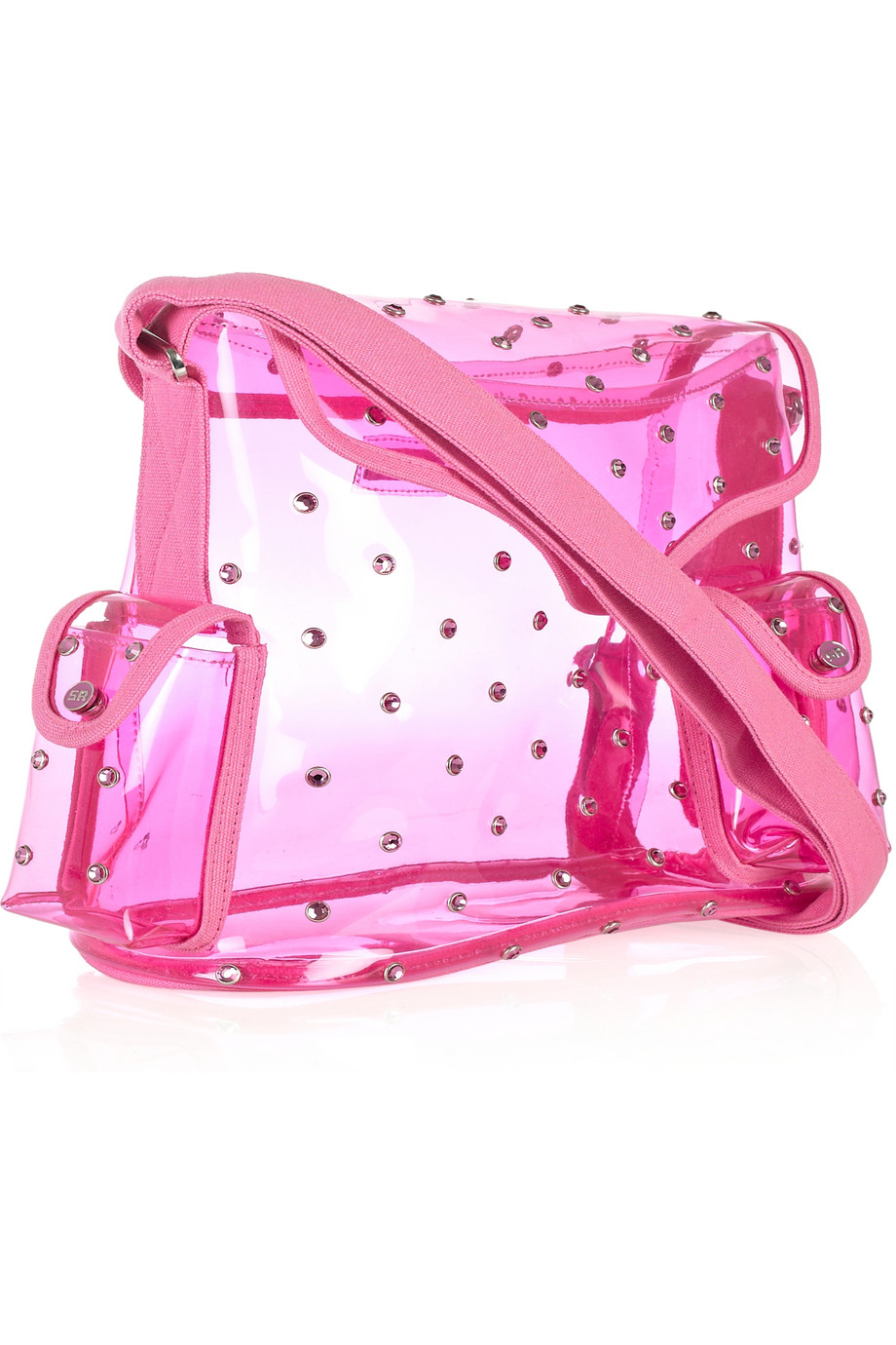 Sonia rykiel Besace Embellished Acetate Shoulder Bag in Pink Lyst