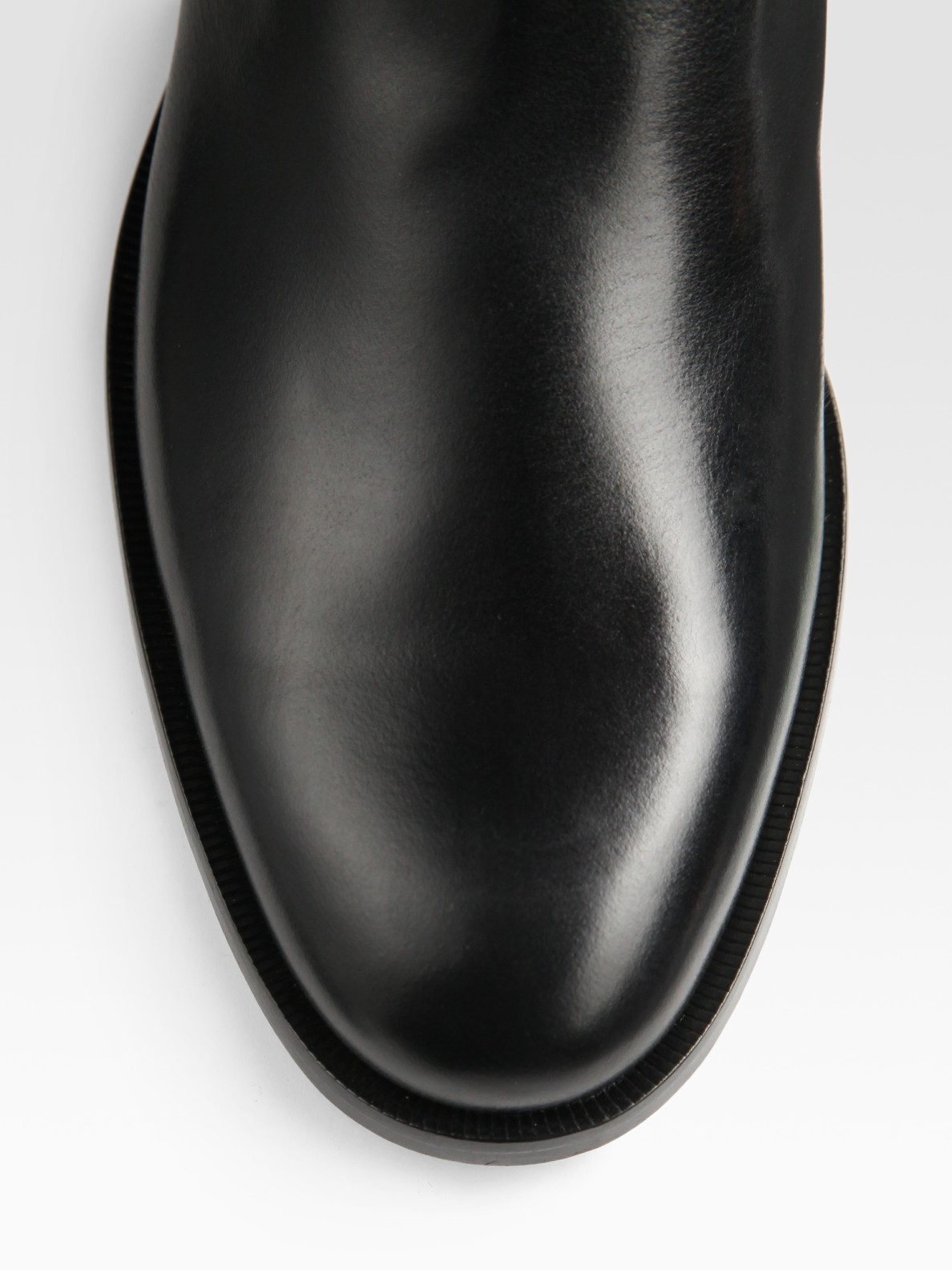 Gucci New Charlotte Flat Riding Boots in Black Lyst