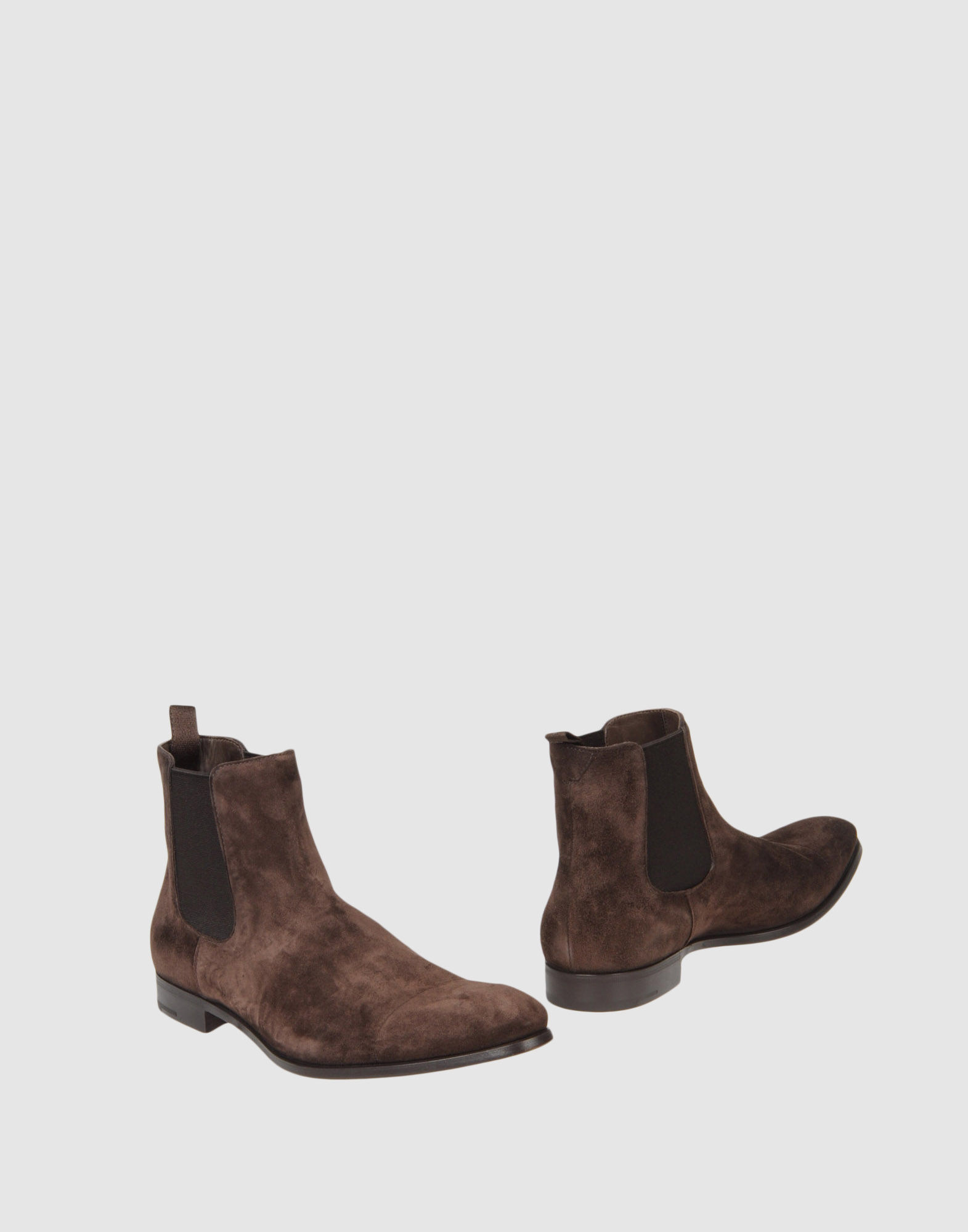 Prada Ankle Boots in Brown for Men | Lyst