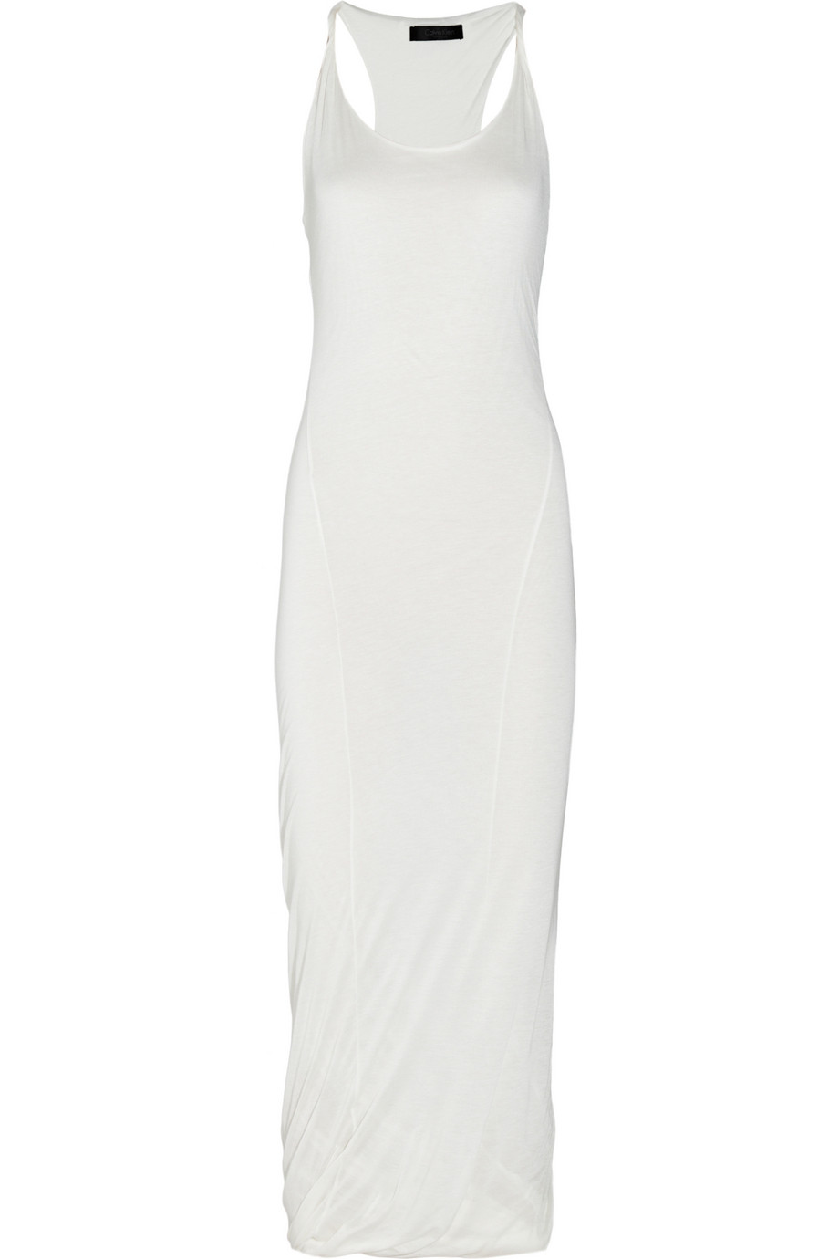 Lyst - Calvin Klein Chayen Modal-jersey Maxi Dress in White