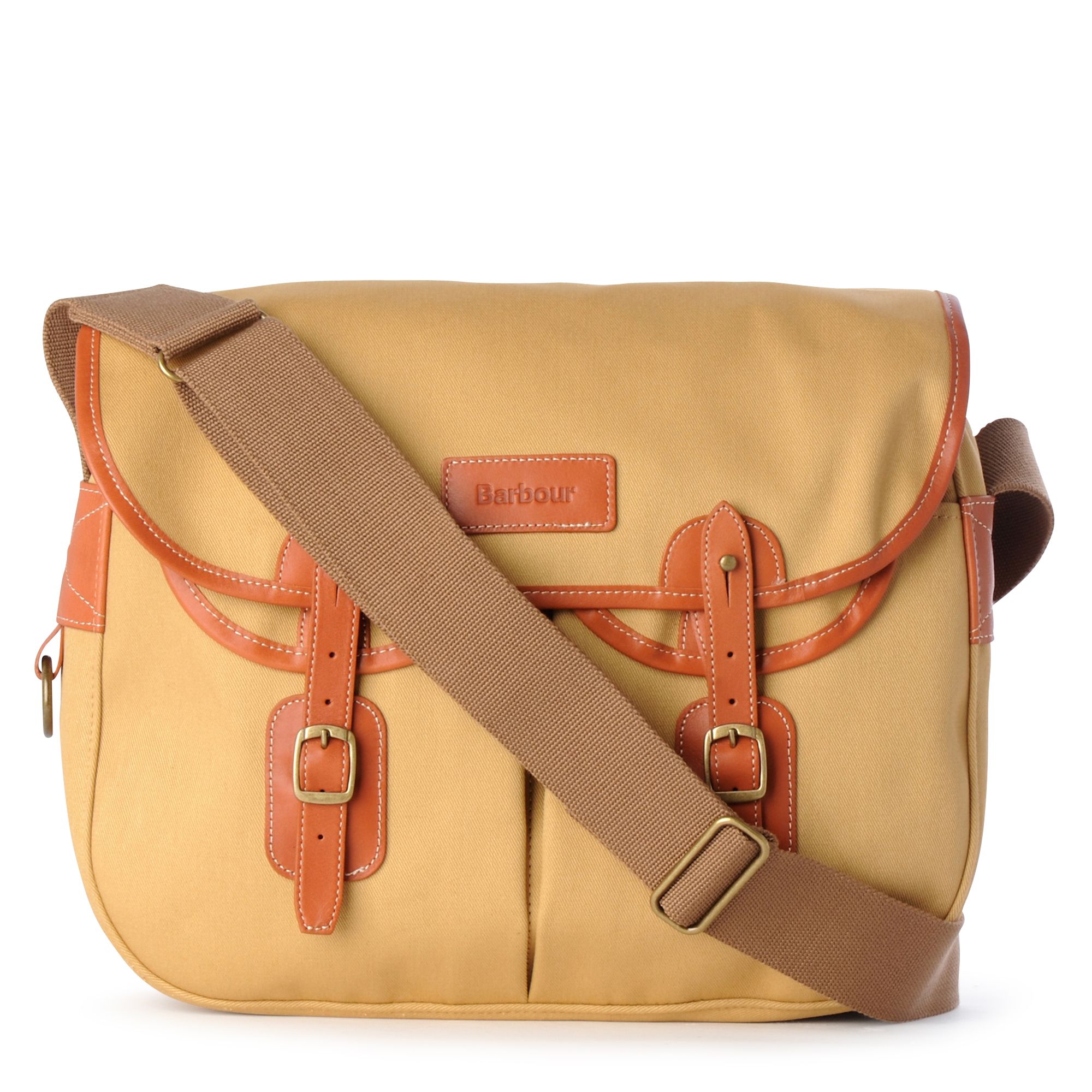 Barbour Cotton Canvas Tarras Bag in Brown for Men | Lyst