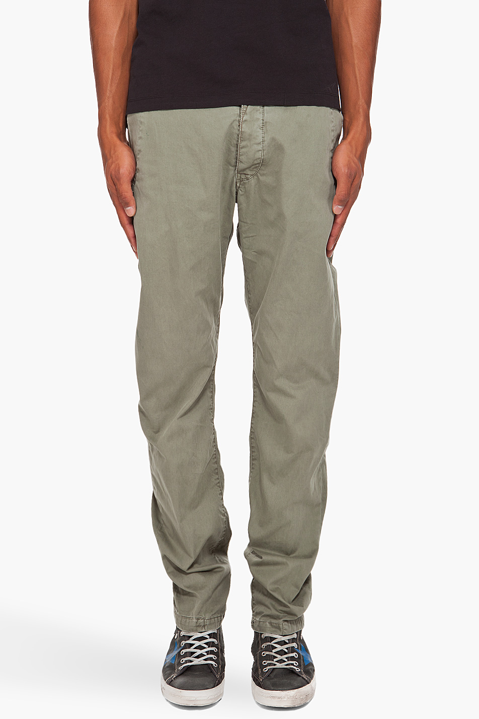 G-star Raw Bronson Tapered Chinos in Green for Men | Lyst