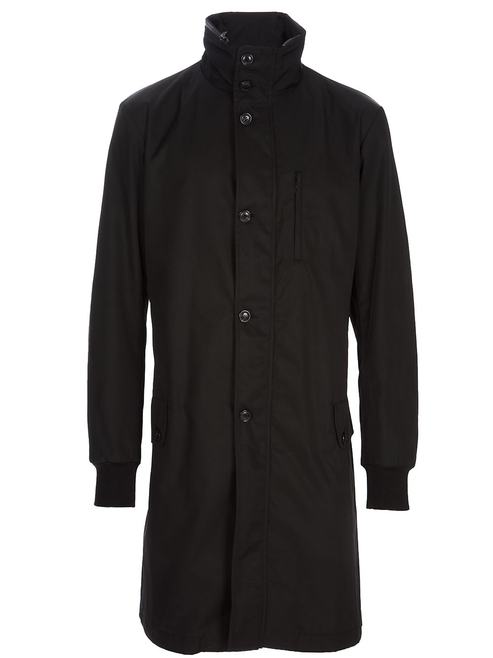 Y-3 Trench Coat in Black for Men | Lyst