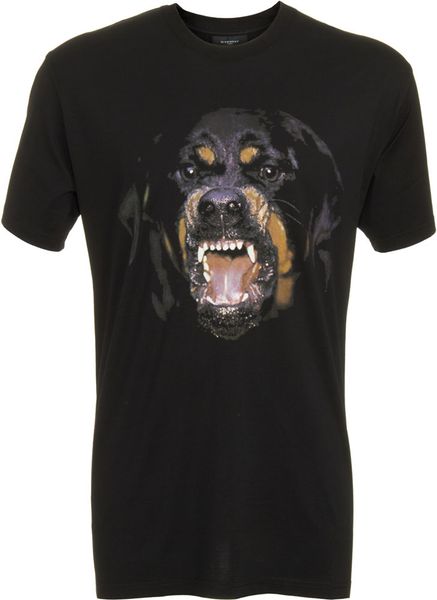 Givenchy Angry Dog Tee in Black for Men | Lyst