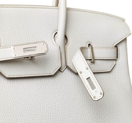 Hermès 35cm Birkin Gris Pearle With Phw in White | Lyst