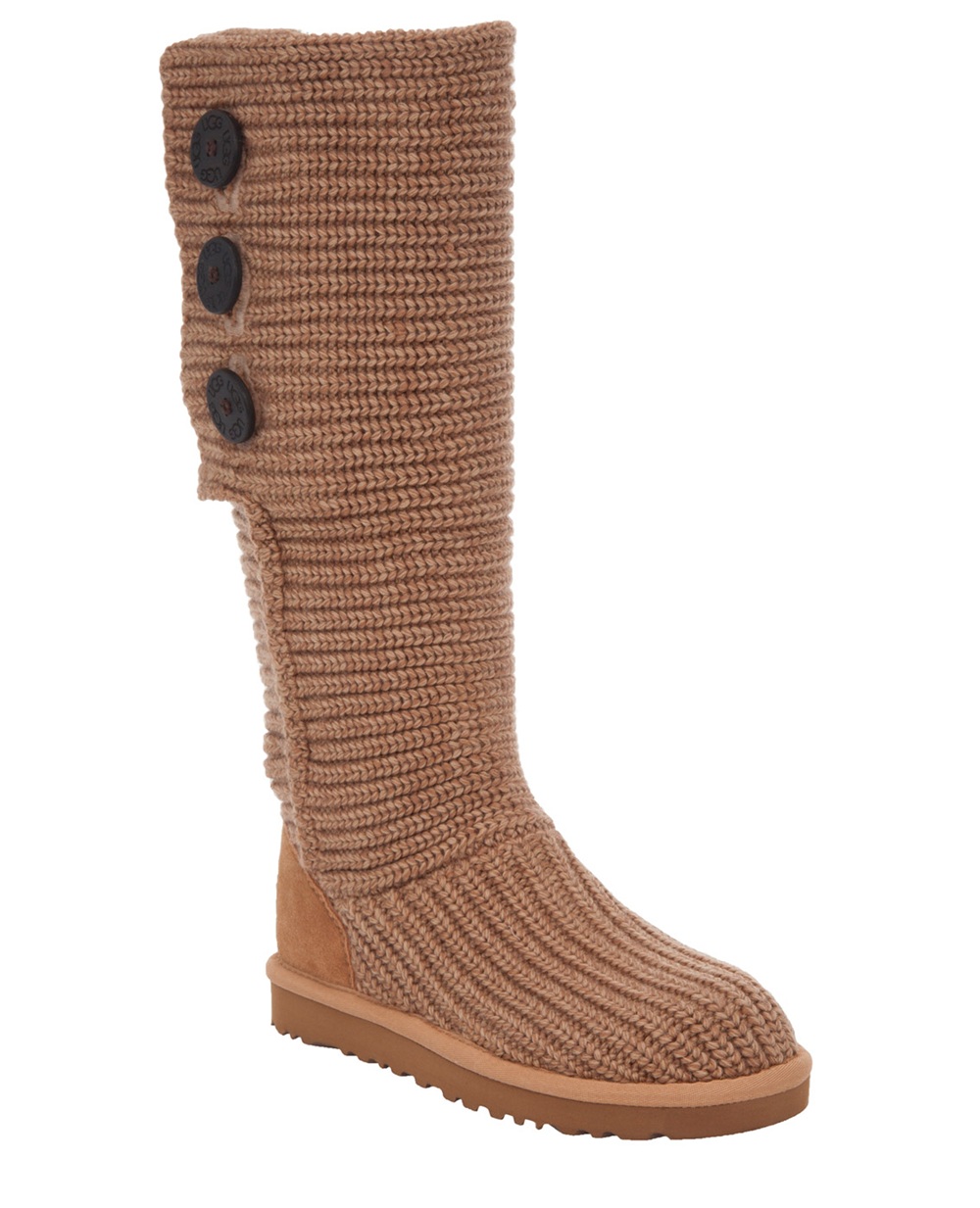 Ugg Fold-down Ankle Boot in Brown (oatmeal) | Lyst