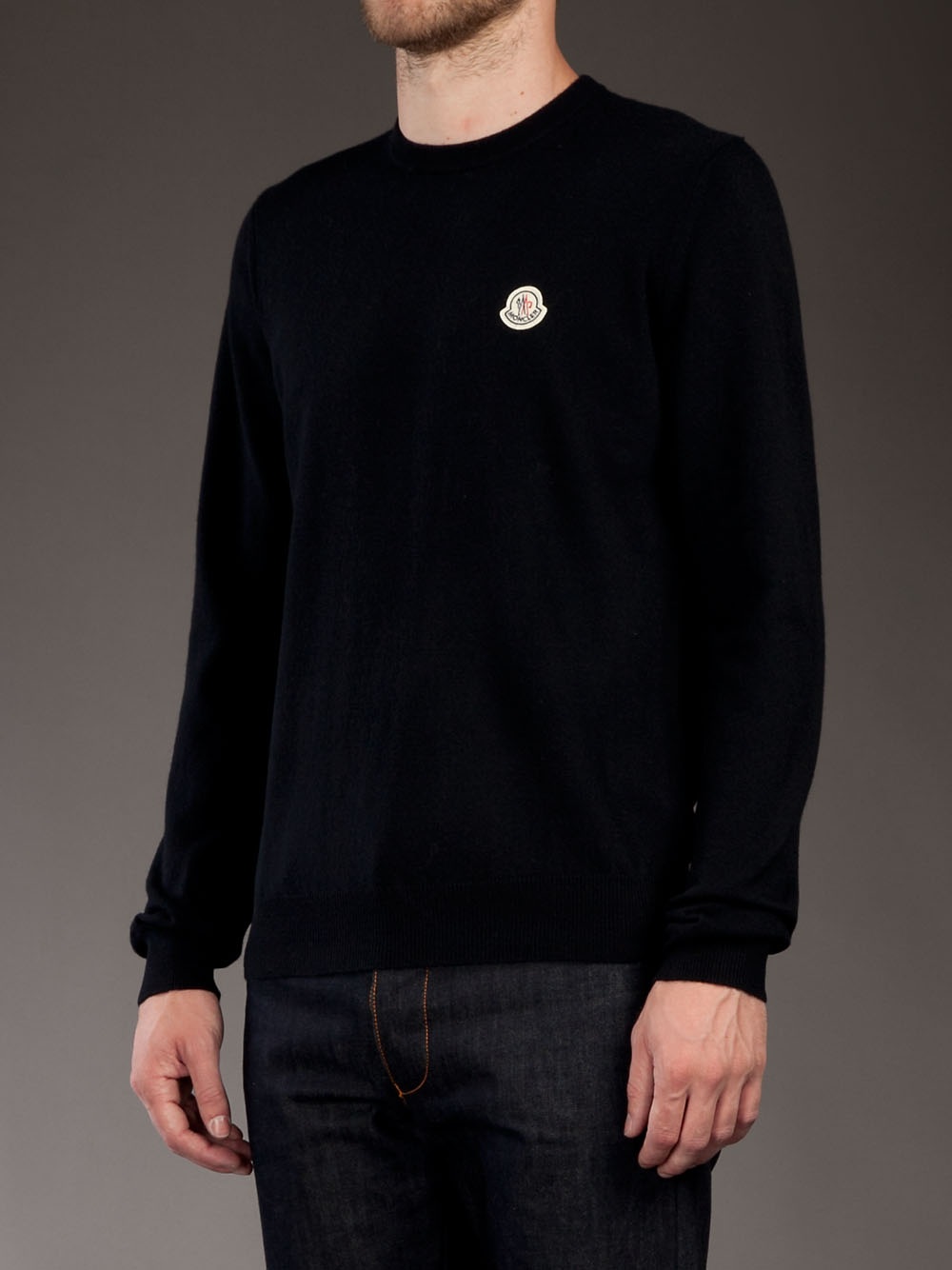 moncler navy jumper