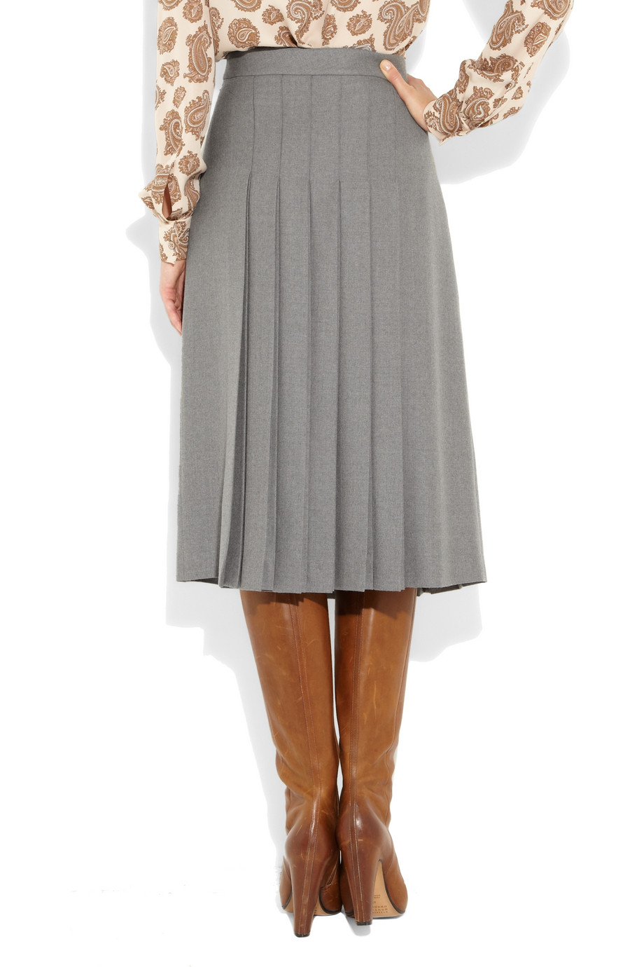 Gray Flannel Skirt 92