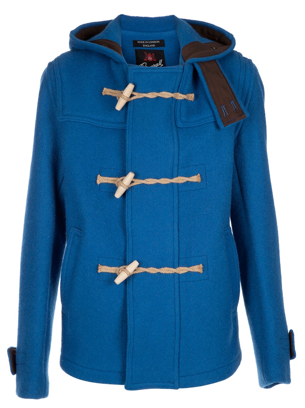 Gloverall Duffle Coat in Blue for Men | Lyst