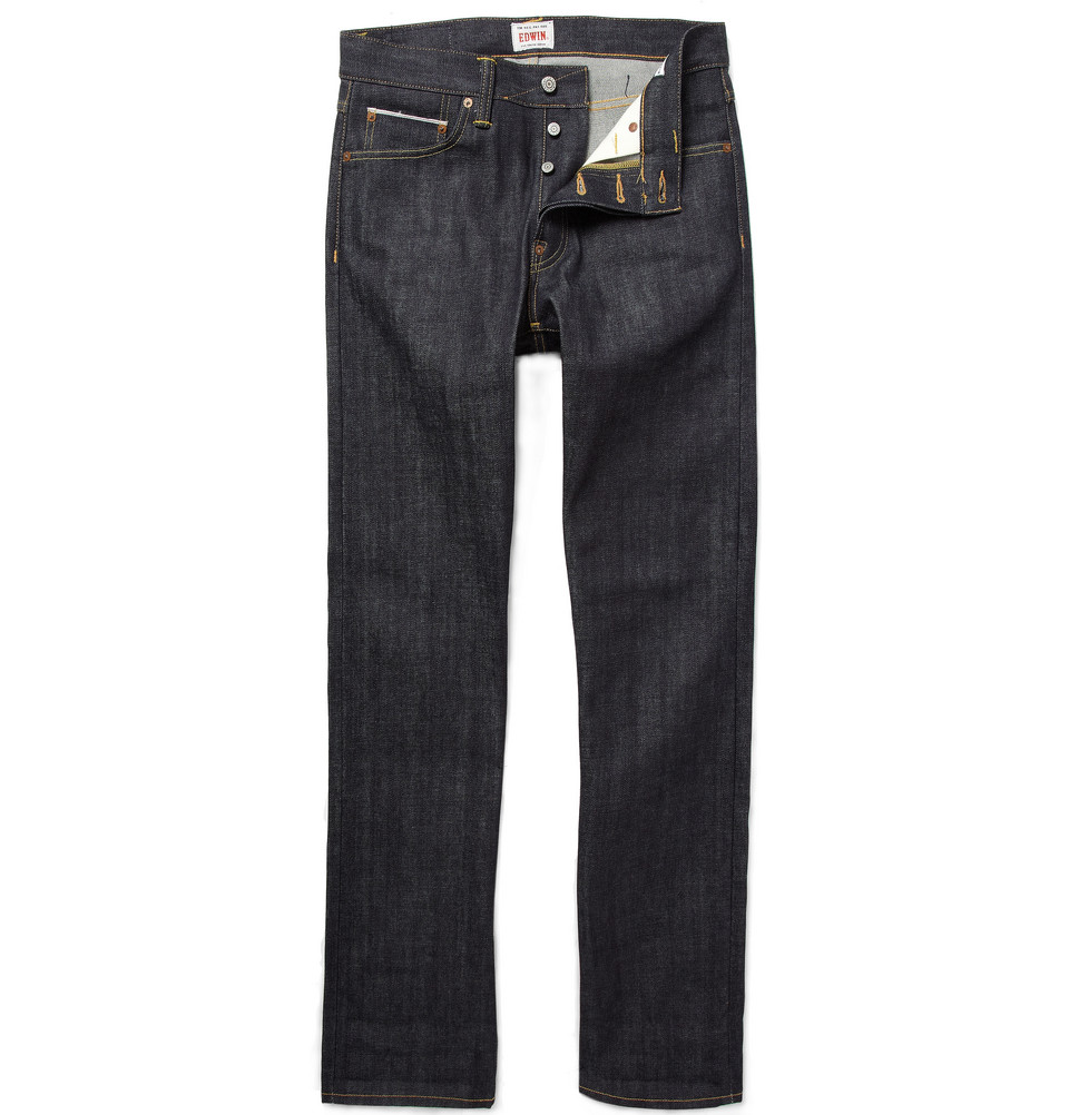 edwin selvedge jeans
