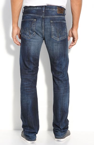 Citizens Of Humanity Sid Straight Leg Jeans (solo Wash) in Blue for Men ...
