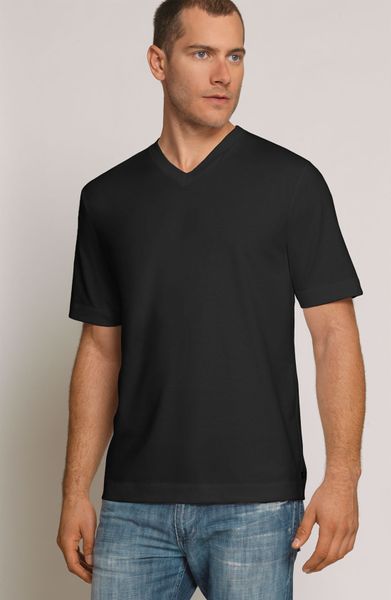 Coopers By Jockey ® Outlast V-neck T-shirt in Black for Men | Lyst