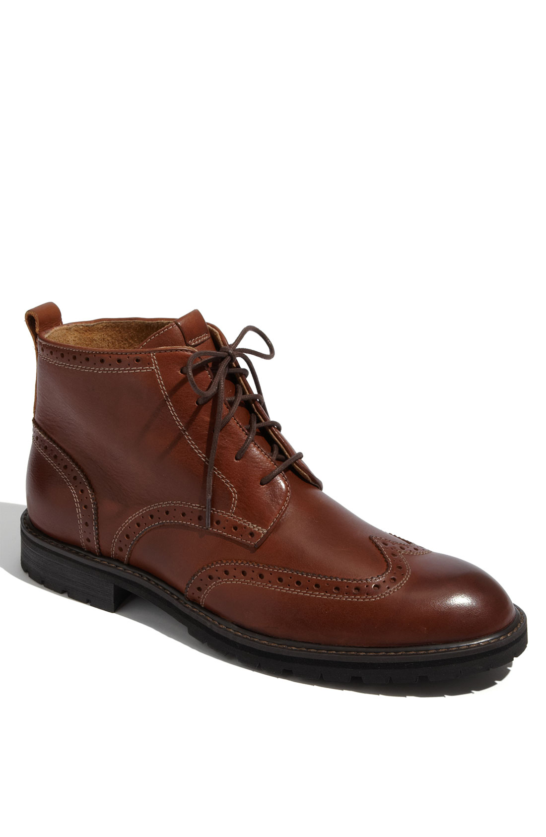 Florsheim Gaffney Wingtip Boot in Brown for Men (chestnut) | Lyst