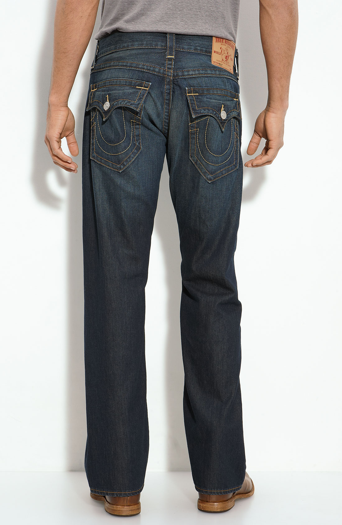 True Religion Billy Bootcut Jeans (twotimer Dark Wash) in Blue for Men ...