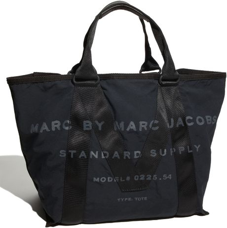 Marc By Marc Jacobs M Standard Supply Fabric Tote in Black | Lyst