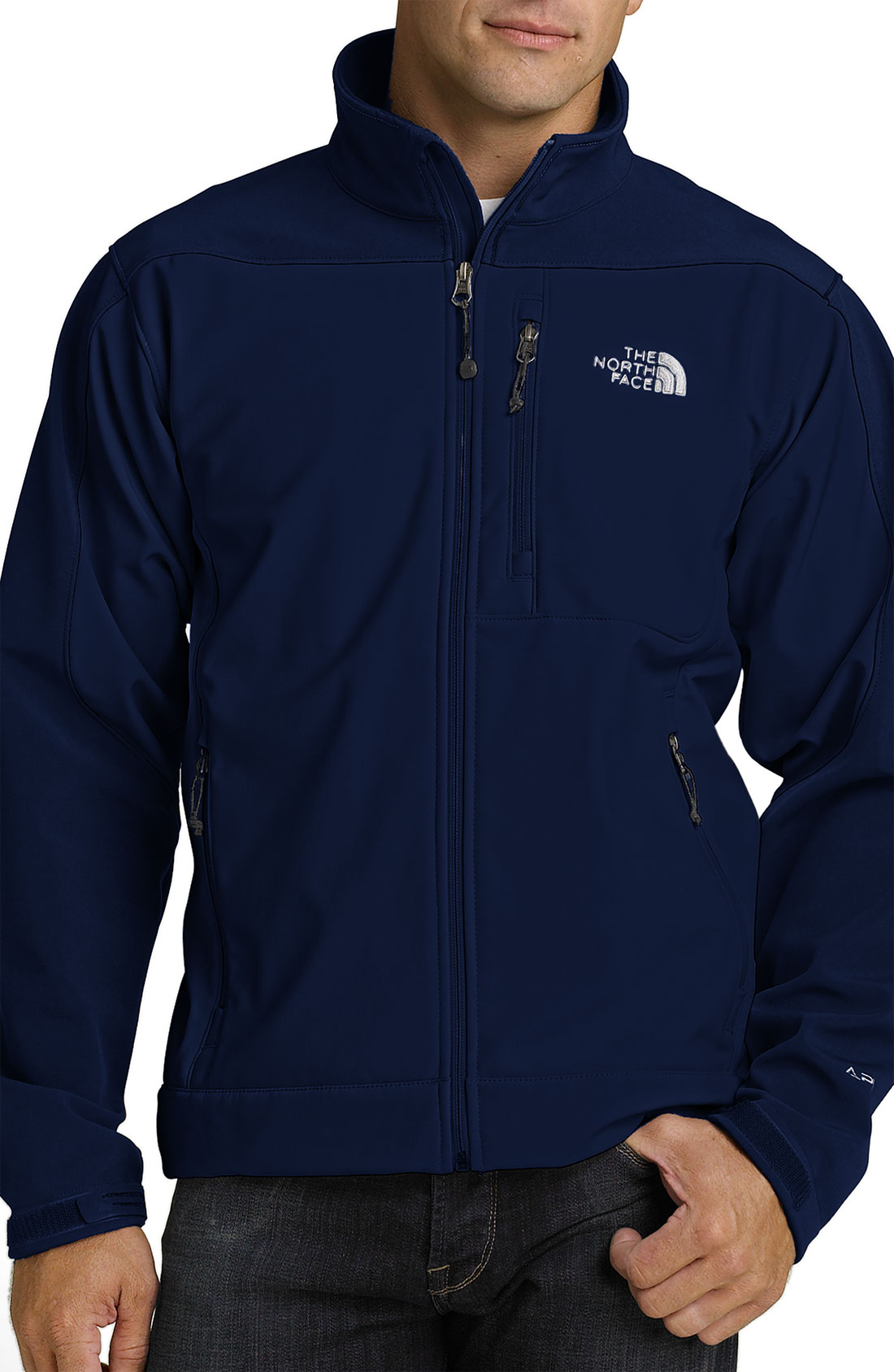 The North Face Apex Bionic Softshell Jacket in Blue for Men (deep water ...