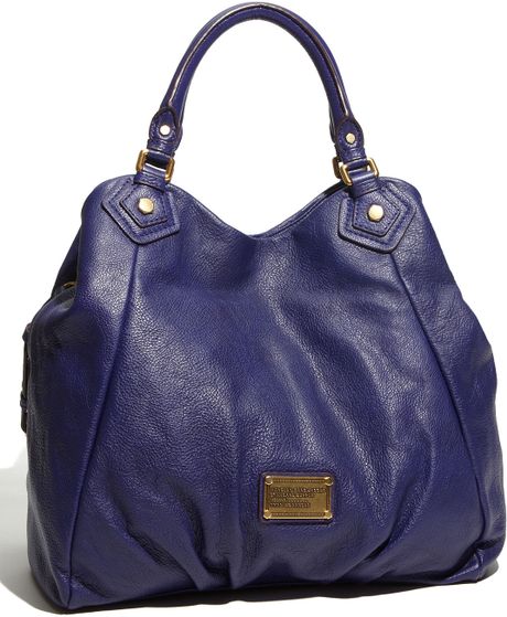 Marc By Marc Jacobs Classic Q - Francesca Leather Shopper in Blue ...