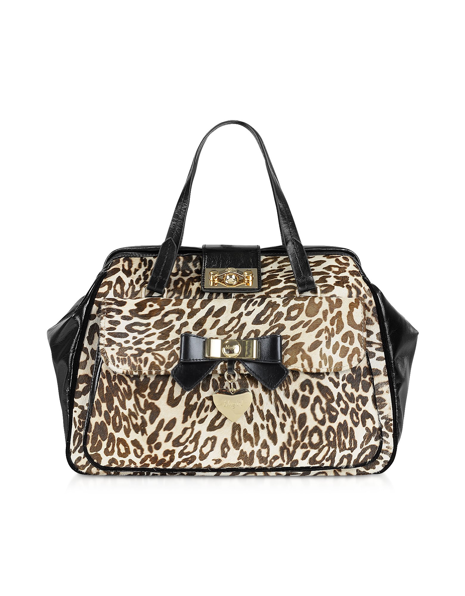 Blugirl Blumarine Leopard Print Doctor Bag in Animal (leopard) | Lyst