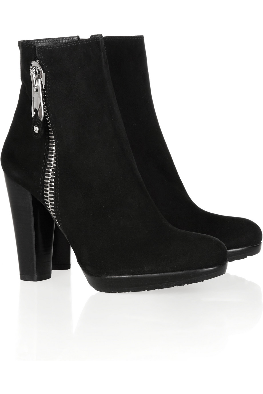 stuart weitzman delphine platform suede ankle boots