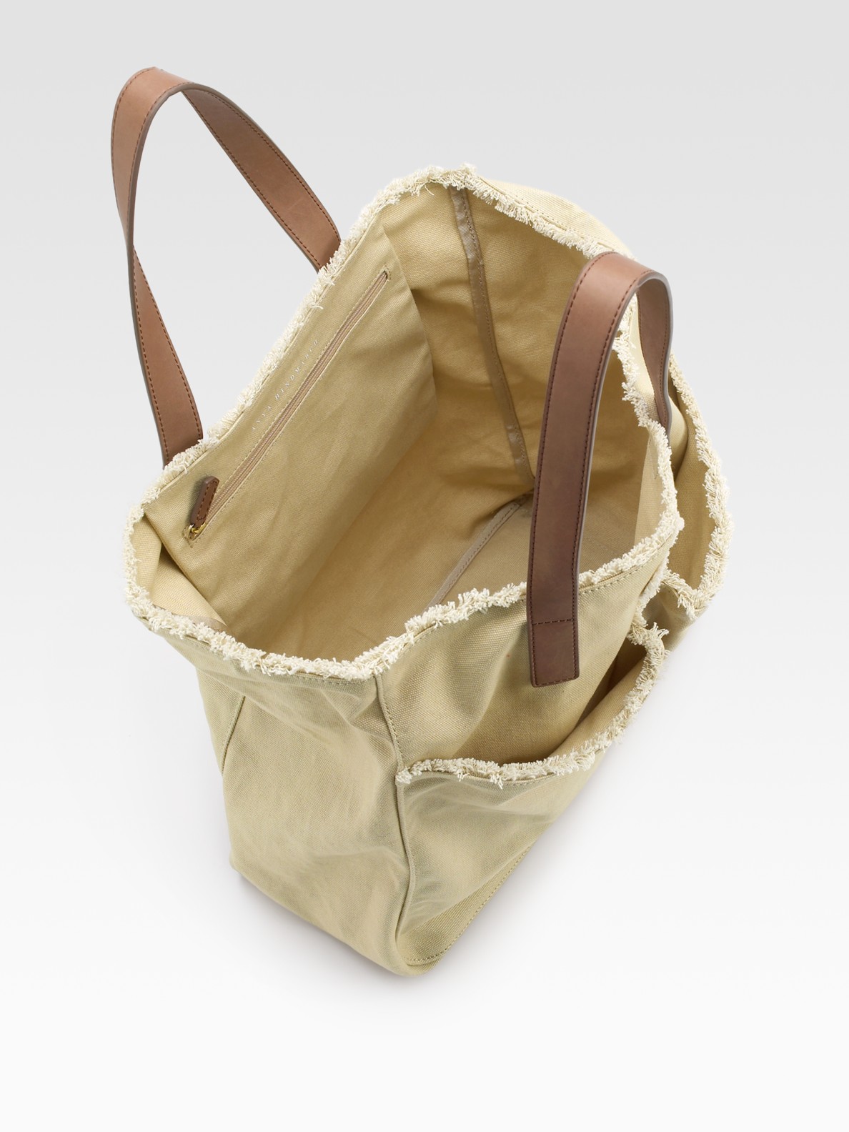 Anya hindmarch Nevis Canvas Tote Bag in Natural Lyst