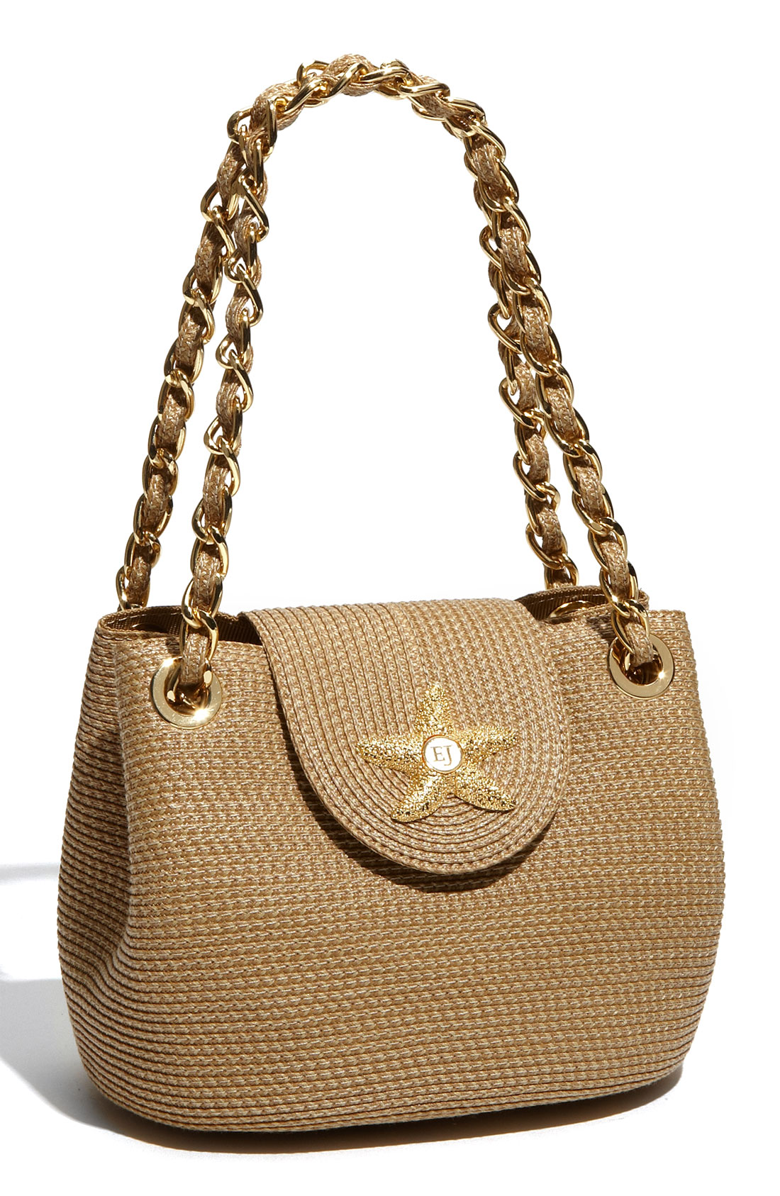 Eric Javits Mini Star Shoulder Bag in Beige (natural) | Lyst