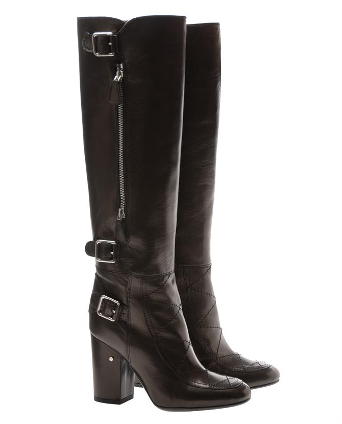 Laurence Dacade Virgil Knee-high Leather Boots in Black | Lyst