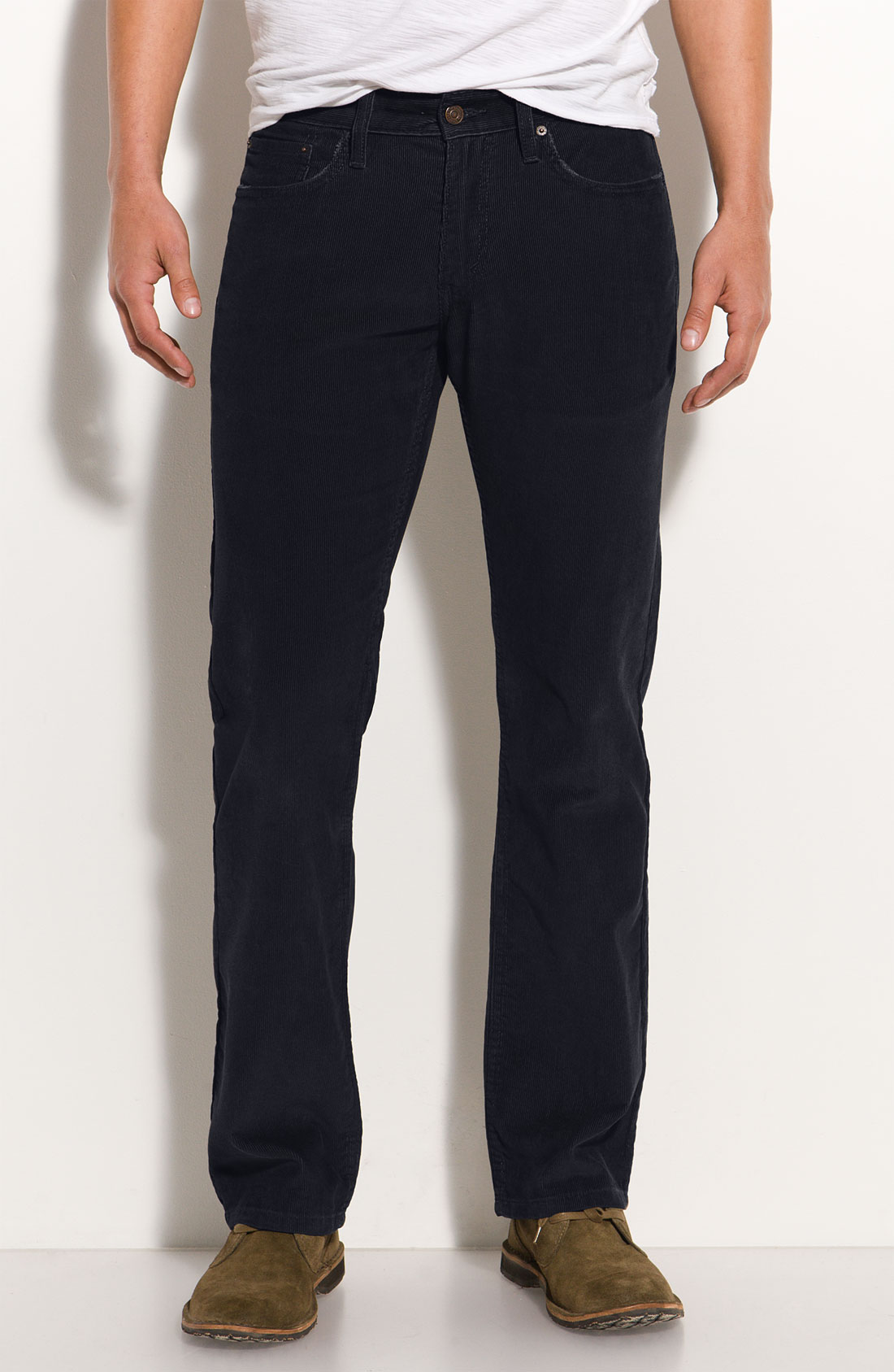 Levi's 514 Slim Straight Legs Corduroy Pants in Blue for Men (union ...