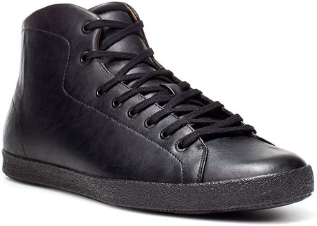 Zara Urban High-top Sneaker in Black for Men | Lyst