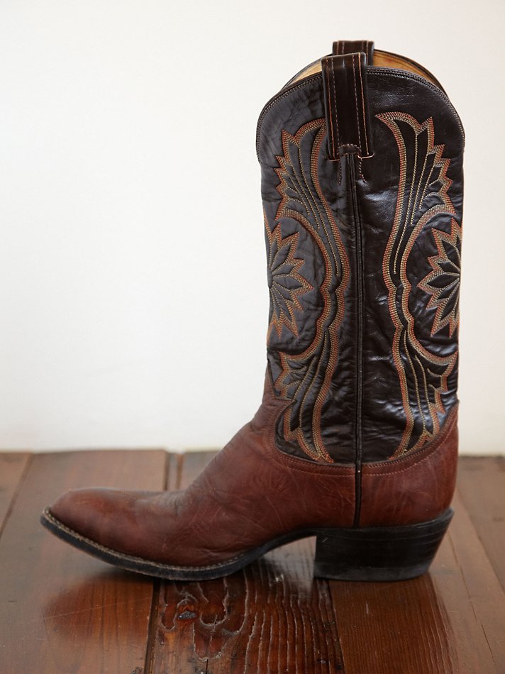 Lyst - Free People Vintage Cowboy Boots in Brown