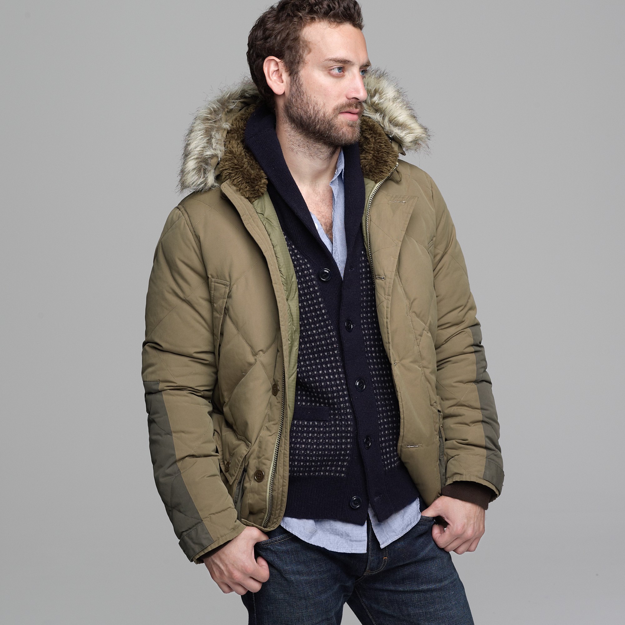Lyst - J.Crew Wallace & Barnes Sawtooth Jacket in Green for Men