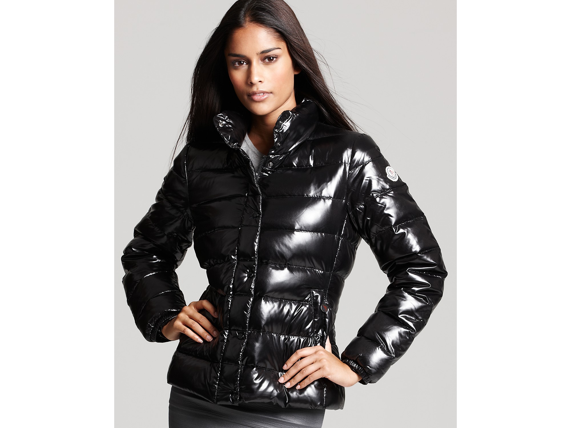 moncler maxi vltn quilted down short jacket