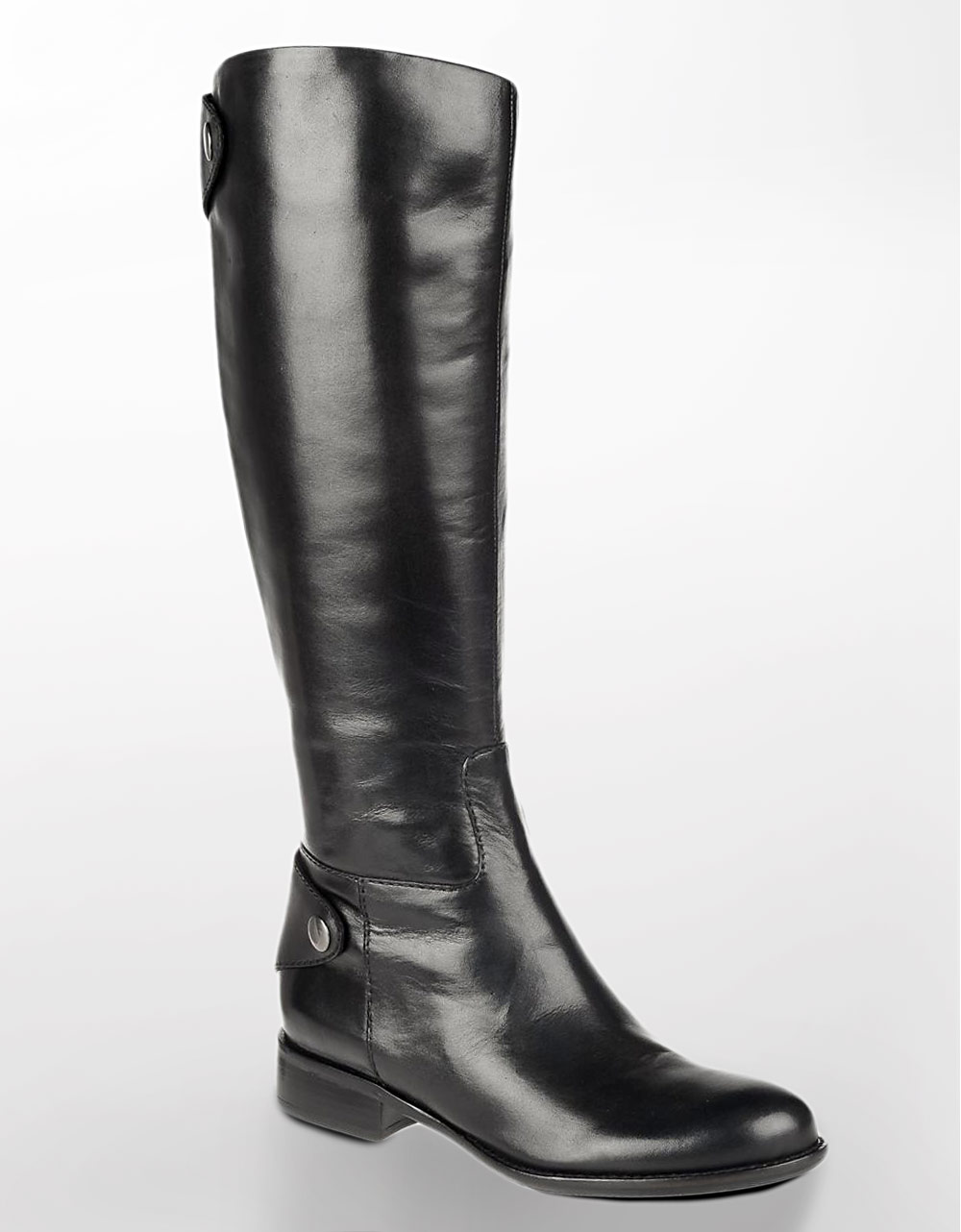 Lyst - Franco Sarto Rivoli Tall Leather Boots in Black