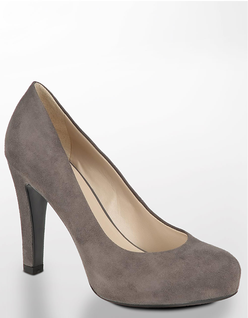 Franco sarto Cicero Suede Pumps in Gray | Lyst