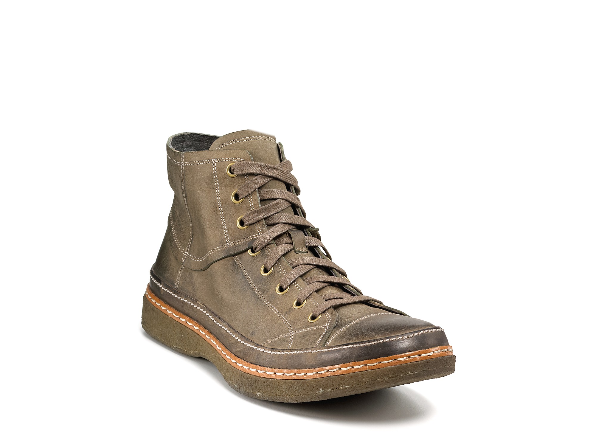 John Varvatos Star Usa Marshall High Top Sneaker in Beige for Men ...