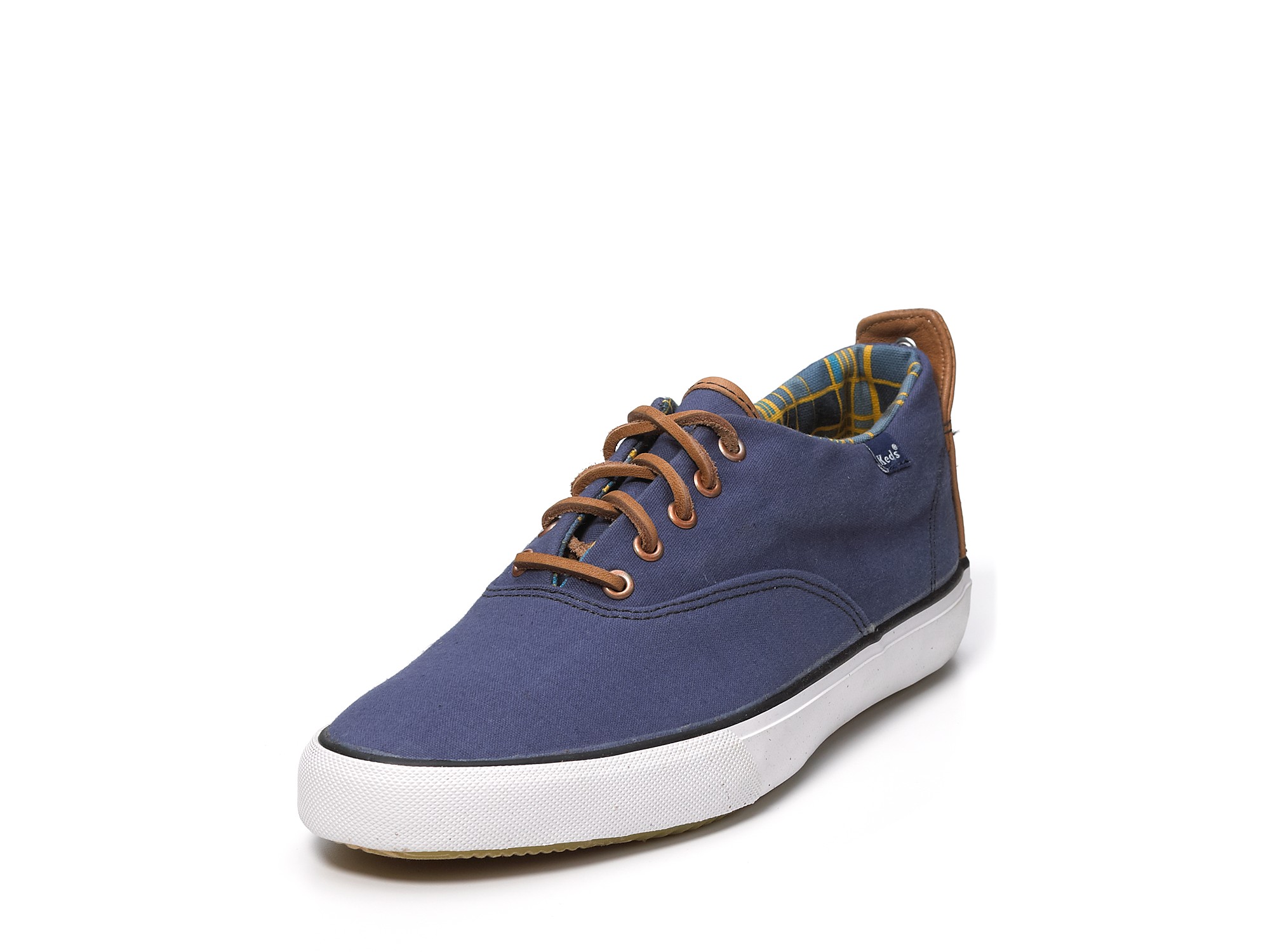 Keds Anchor Lace Wax Canvas Sneaker in Blue for Men (blue indigo) | Lyst