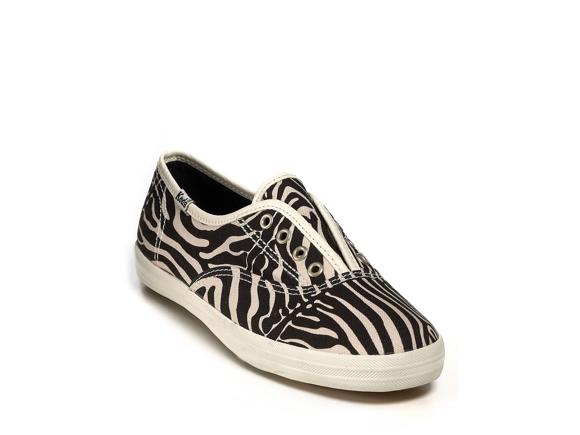 Keds Champion Zebra Laceless Sneakers in Animal (zebra) | Lyst