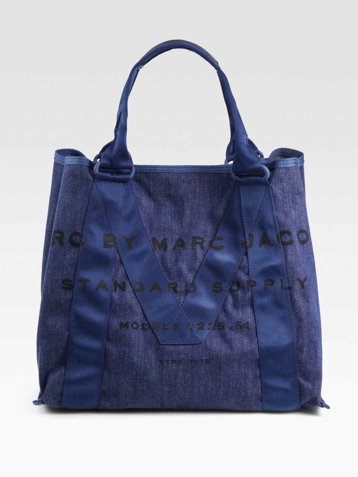 Marc By Marc Jacobs M Standard Supply Canvas Tote Bag in Blue (denim ...