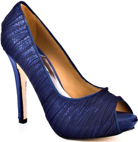 Badgley Mischka Star - Navy in Blue (navy) | Lyst