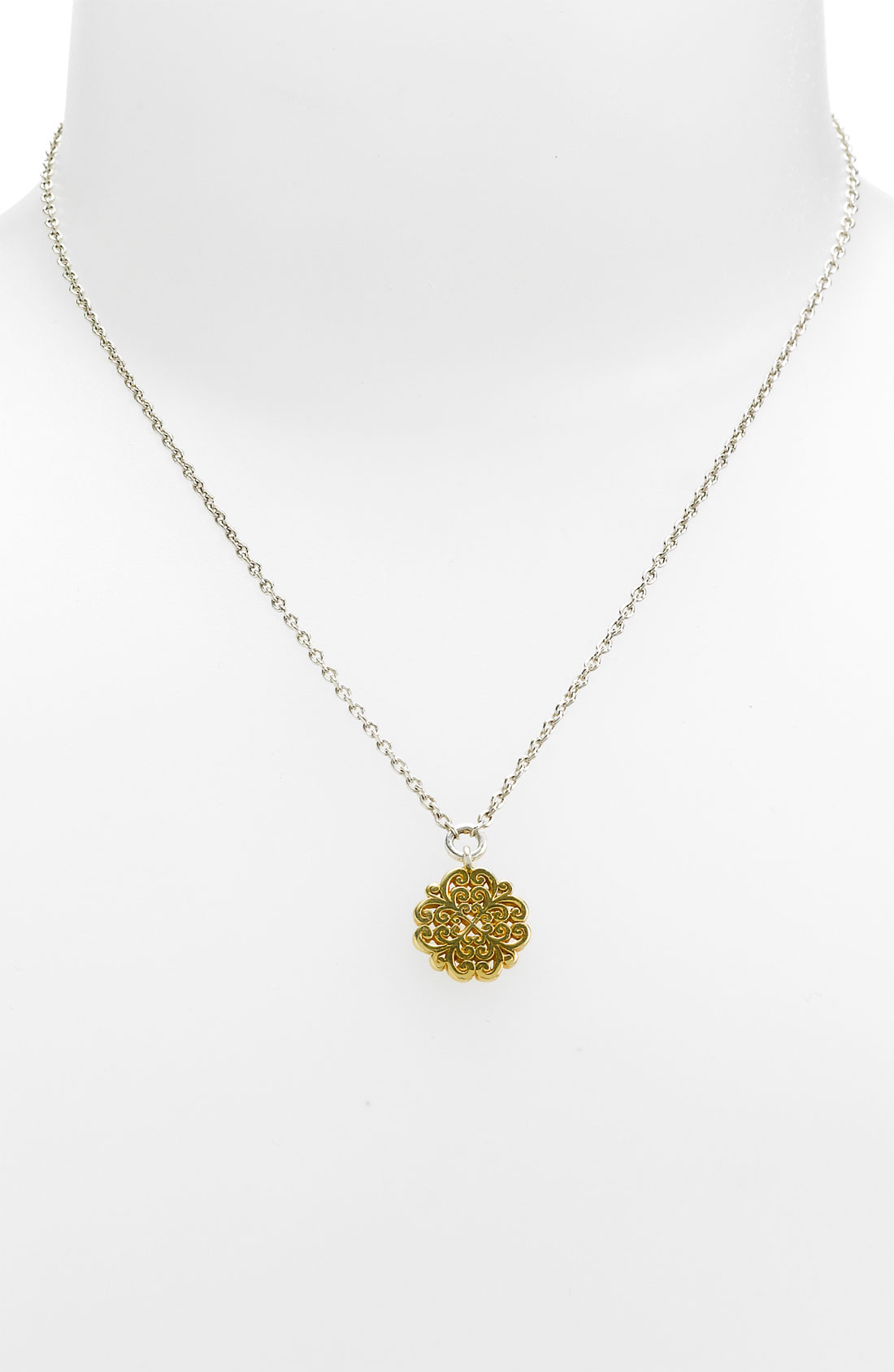 Lois Hill 2-tone Organic Geo Small Pendant Necklace in Gold (silver ...