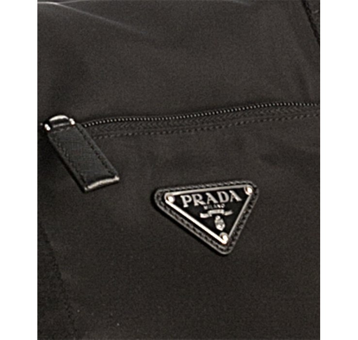 Prada Black Nylon Gabardine Weekender Travel Bag in Black for Men ...  