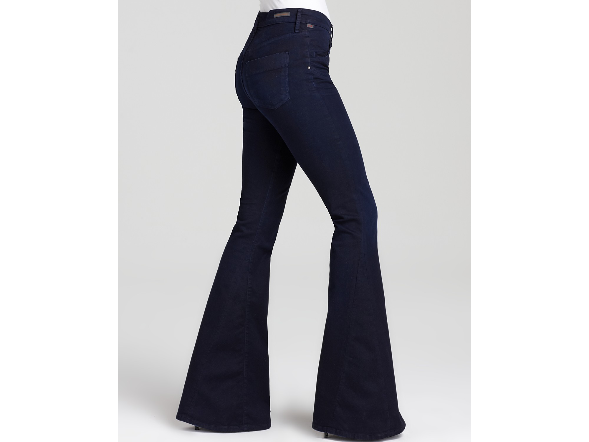 Lyst - Ash Citizens Of Humanity Angie Super-flare Jeans in Midnight ...