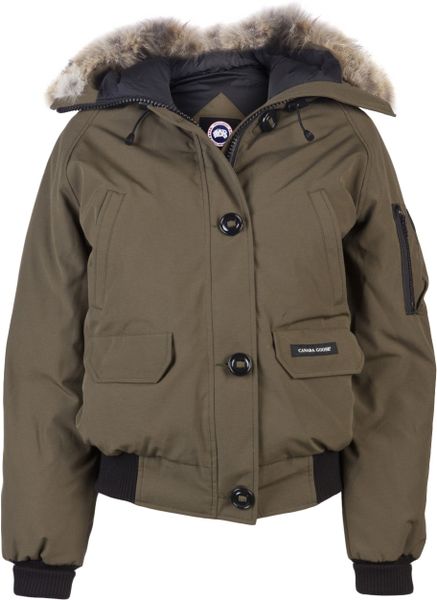 Canada Goose Chilliwack Bomber Jacket in Green | Lyst